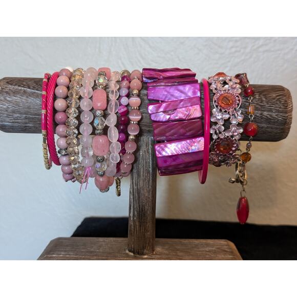 Thirteen Pink Theme Bracelets - Picture 2 of 4